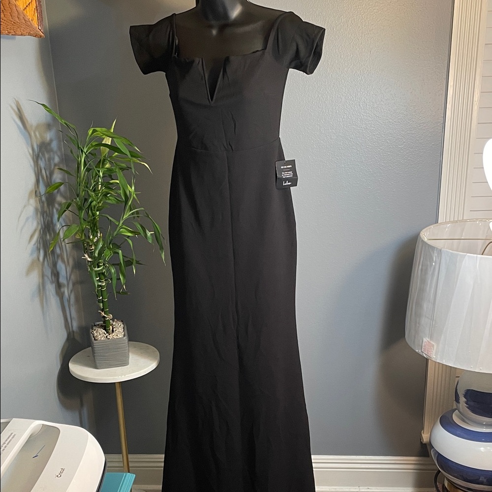Lulu's Classic Black Maxi Dress -Never Worn! Sz Small